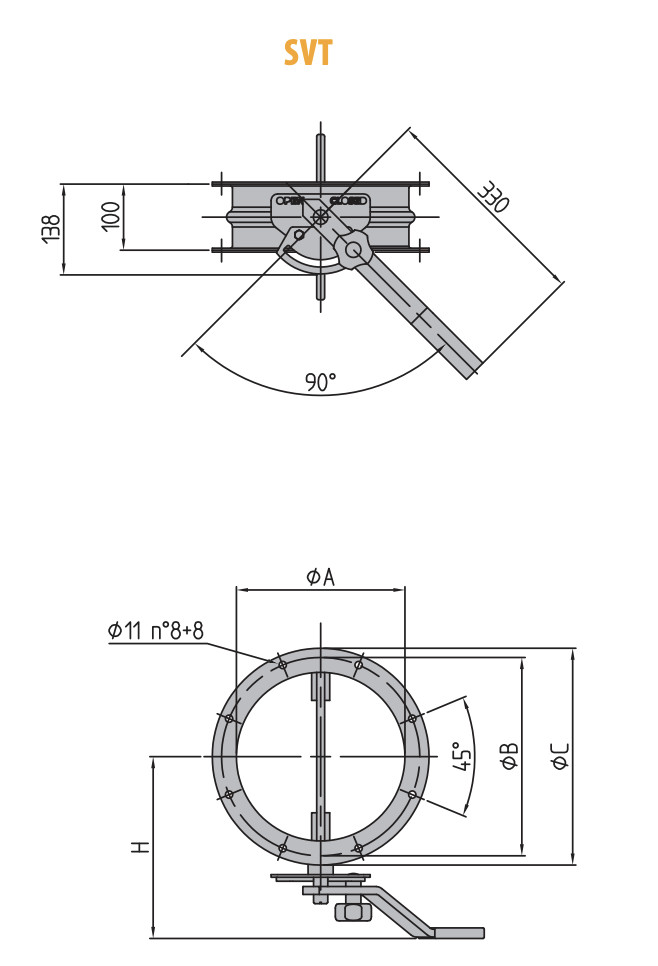 Дисковые затворы для бетонных заводов