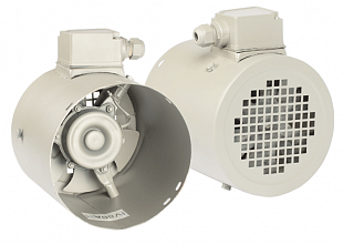 Принудительное охлаждение электродвигателя, сервовентилятор (SERV, FORCED VENTILATION)